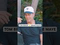 We could watch Tom Brady break down Drake Maye plays all day 😊 (via: @tombrady) #nfl #shorts