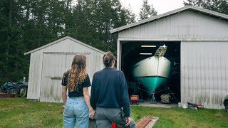 First look at the boat we bought sight unseen! Cape George 36  [S4E2]