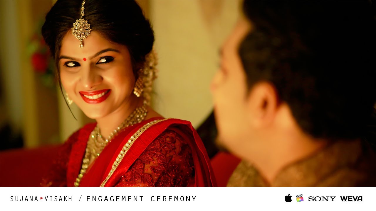 An Epic Engagement Story Of Sujana And Visakh | playertube ... - 