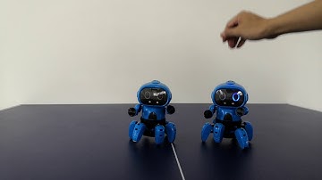 STEAM DIY Toys Robot Gesture Sensing Small Six Robot 6-Legged Walking STEM