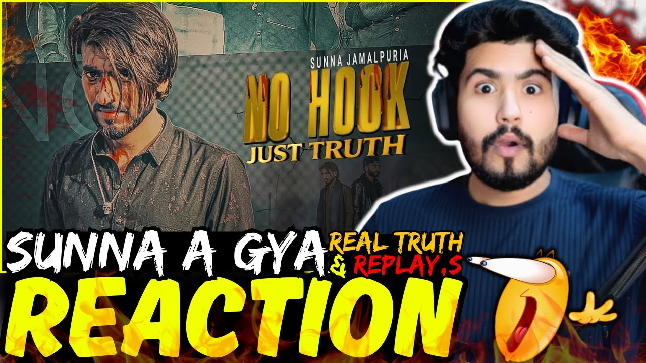 NO HOOK JUST TRUTH - ( Official Music Video ) - SuNNa jamalpuria | Jay Sandhu | USAMA REACTIONS