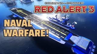 Red Alert 3 | Naval Warfare vs Naomi Shirada | Commander of the Imperial Navy