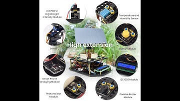 KS0530 Keyestudio Solar Tracking DIY Kit Assembly Video