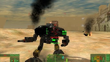 MECHWARRIOR4: MERCENARIES / Solaris VII - Coliseum Light gameplay