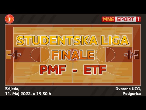 Studentska liga | PMF vs ETF | Finale  | LIVE