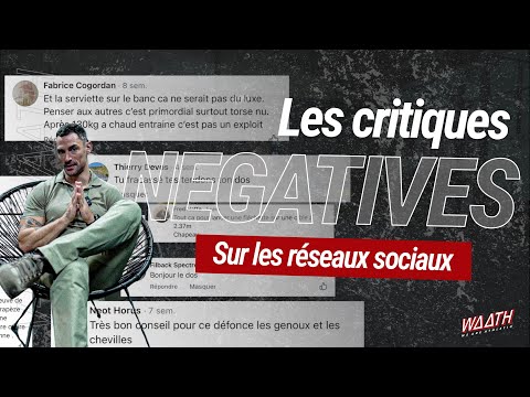 Les critiques sur les réseaux sociaux