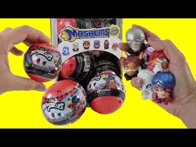 Mash'ems Miraculous - Squishy Surprise Toy Characters - Collect