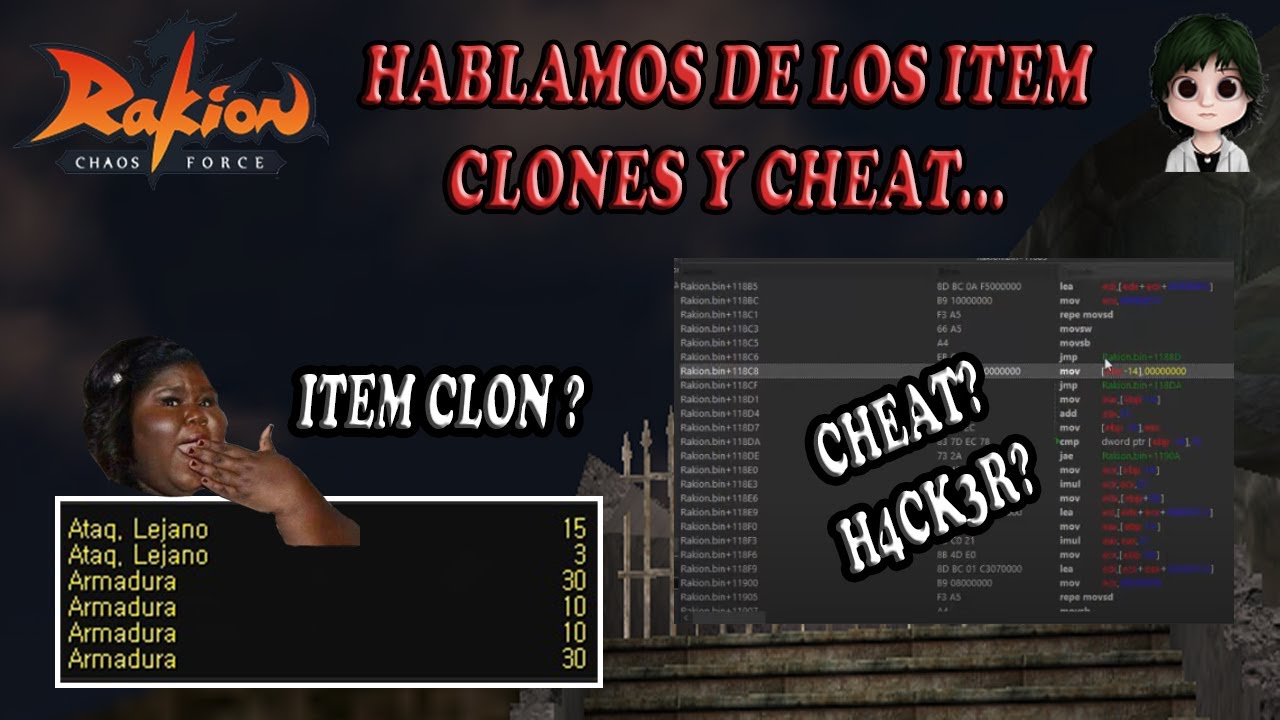 QUE SON LOS ITEM CLONADOS Y LOS ITEM CHEAT ?  -  EXPLICAMOS Y SACAMOS DE DUDAS  -  RAKION LATINO