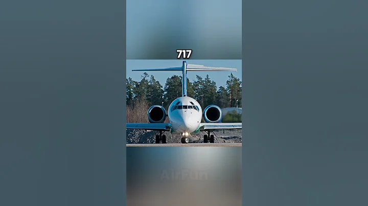 MD 80 vs 717 #avgeek #airlines #aviation