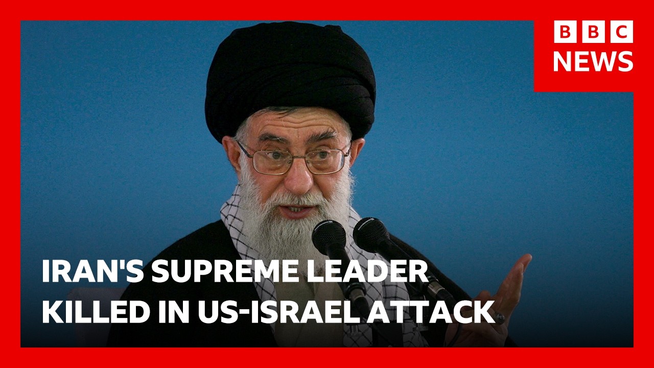 LIVE: Israel and Iran exchange fresh attacks after Iran's Supreme Leader Khamenei killed | BBC News