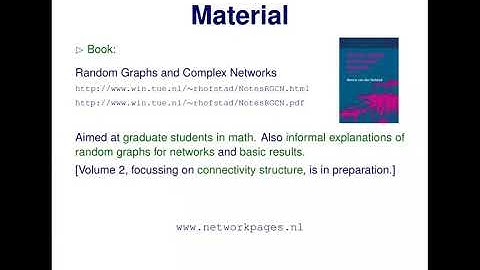 2020.04.16 Remco van der Hofstad - Information diffusion on random graphs