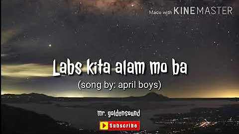 Song | Labs kita alam mo ba | with lyrics.