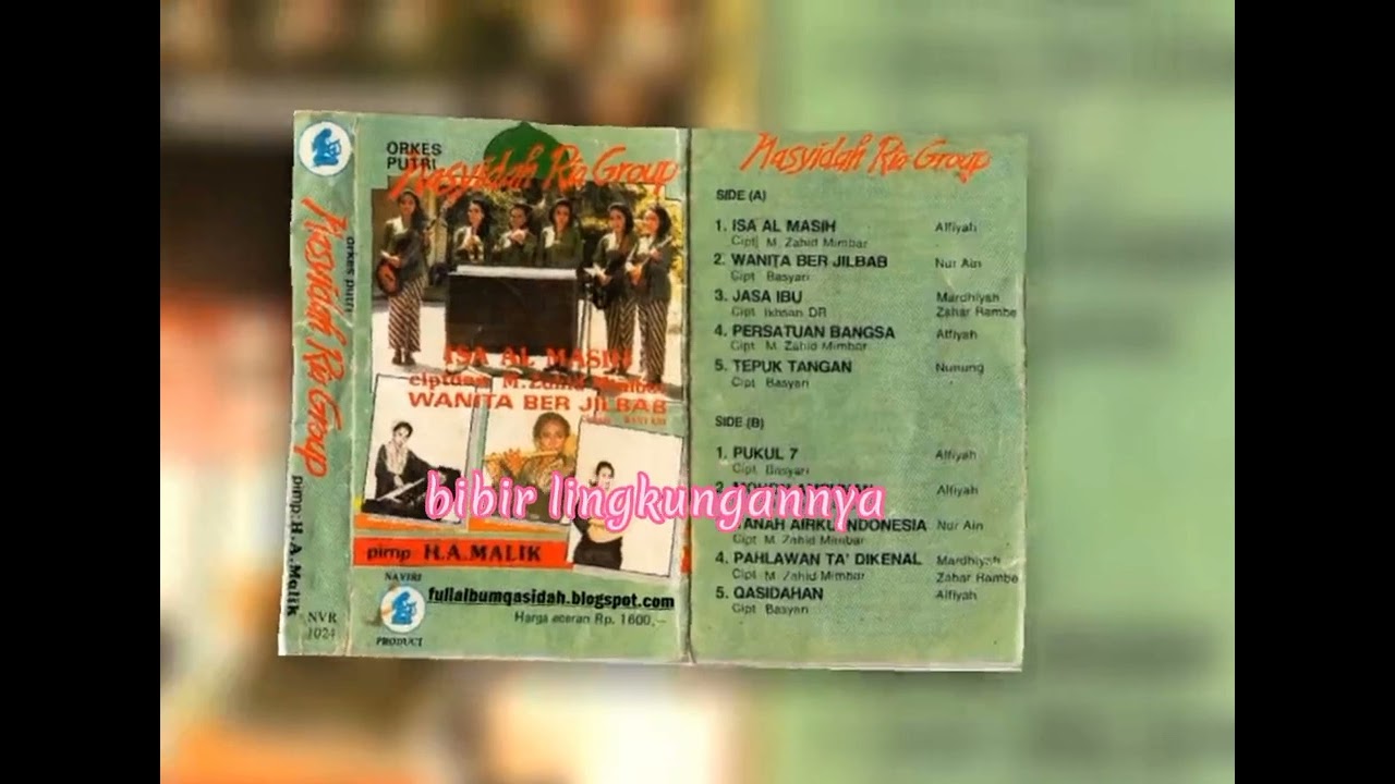 Isa Almasih (Alfiah) Qasidah modern Nasyidah ria)