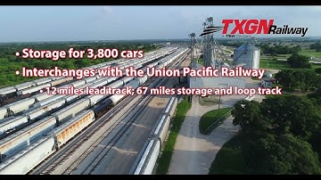 Railcar Storage & Transloading in Central Texas at TXGN