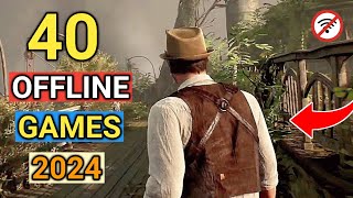 Top 40 Best Offline Games For Android 2024 |Offline Games For Android