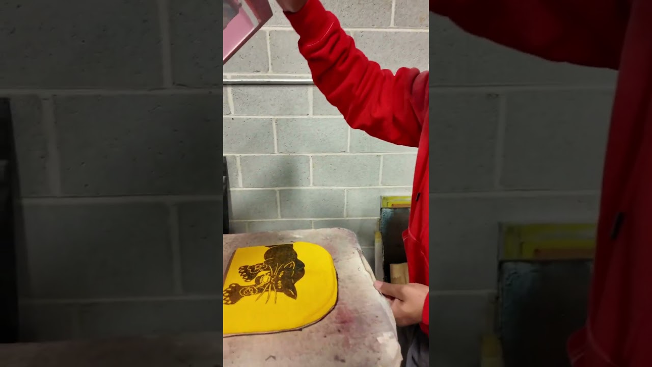 SCREEN PRINTING BEANIES