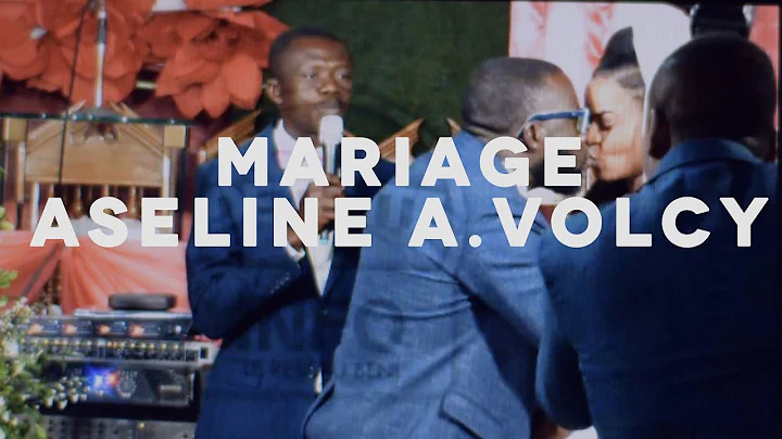 Mariage Aseline A. Volcy