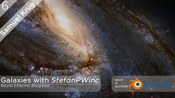 Making Photorealistic Galaxies in Blender 3D with StefanPWinc