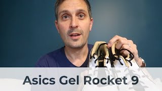 asics gel rocket review