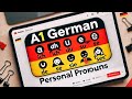Learn German A1 Personal Pronoun in Hindi / Urdu