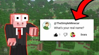 The QnA...