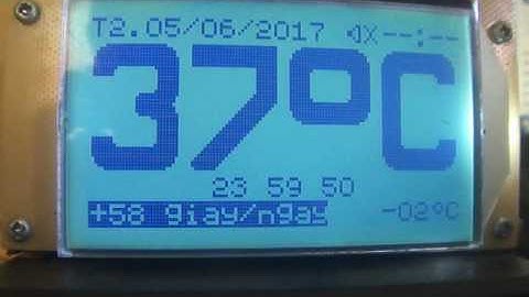 V6FW1 Homephone clock -Bù giờ- tinh chỉnh nhiệt độ- by Damclock