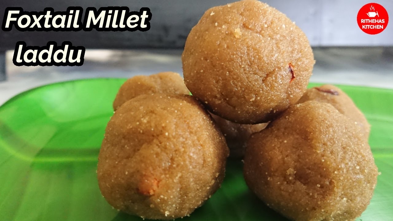 Foxtail Millet Laddu Recipe Honey Foxtail Millet Laddu Millet Laddu