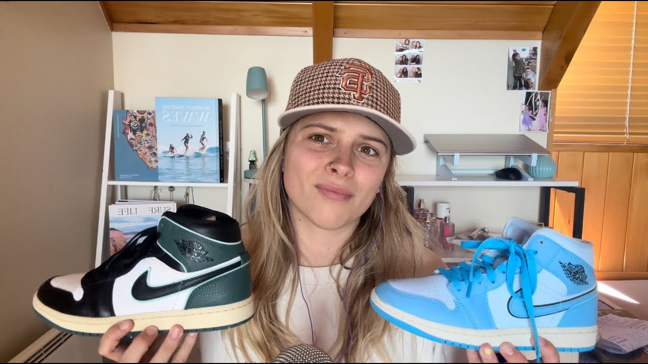 Nike shoe tapping ASMR (Ramble)