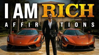BILLIONAIRE "I AM" AFFIRMATIONS For Money, Wealth & Success 2025 (Watch Every Night!)