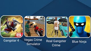 GANGSTAR VEGAS, Vegas Crime Simulator,Blue Ninja, Real Gangster Crime, Android Games Part 1 screenshot 1