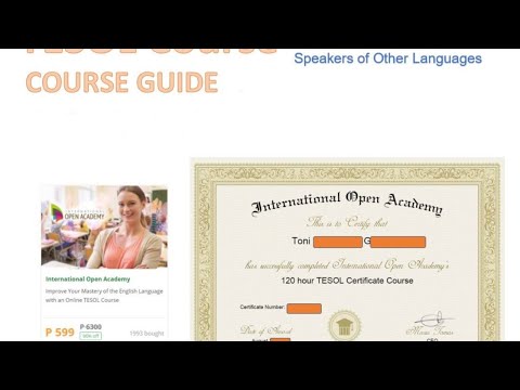 TESOL - Moduli 5 e 6 Free Live Tutorial