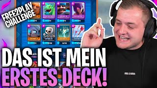 🤩😂 Mit DIESEM DECK gegen NOOBS GRINDEN! | Free2Play Clash Royale Challenge!