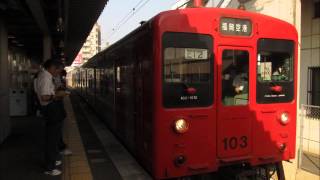 ［地上音］　筑前前原ー波多江間地上音　1628C通過　103系E10+E09（303系運用代走）