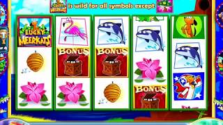 LUCKY MEERKATS Video Slot Casino Game with a MEERKAT BONUS screenshot 5