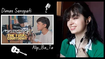 Dimas Senopati & Alip_ba_ta - Final Countdown Cover - EUROPE [Reaction Video] Perfect Collaboration!