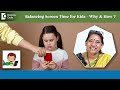 SCREEN TIME for Kids-How many hours is OK for kids|DIGITAL FASTING-Dr.Surekha Tiwari|Doctors&#39; Circle