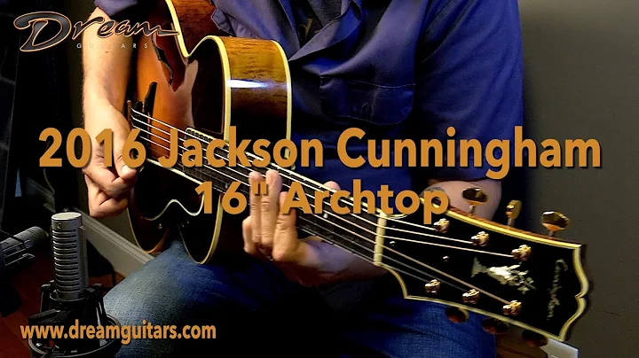 2016 Jackson Cunningham L-5 Copy, Figured Maple & ...