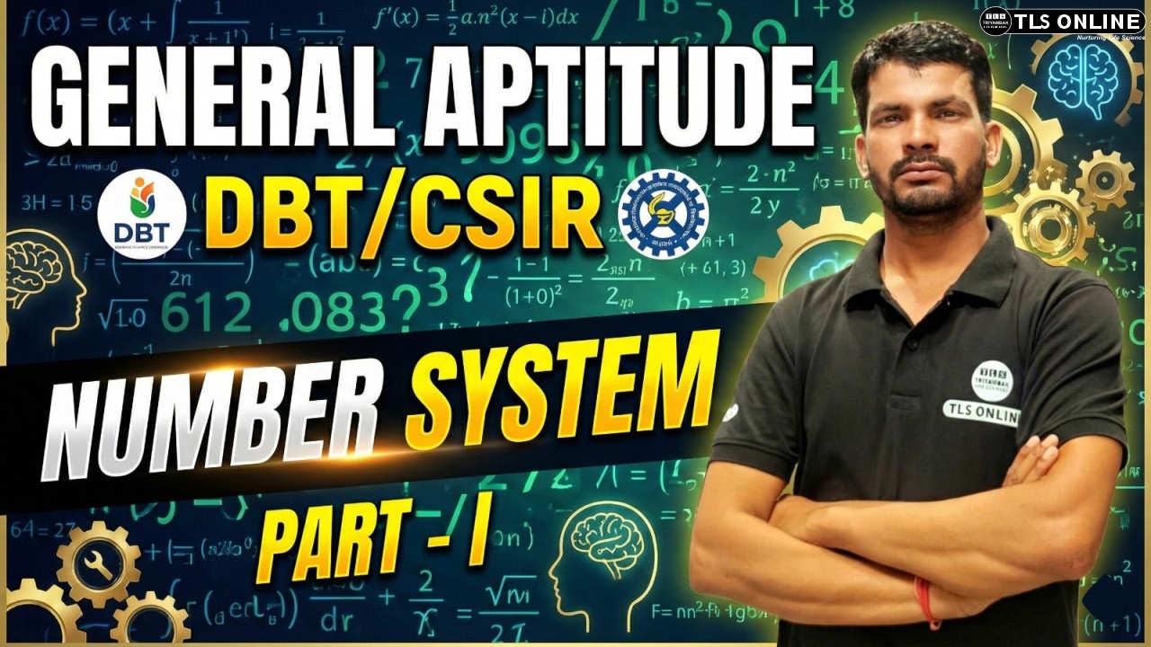 𝐆𝐀𝐓𝐄 & 𝐃𝐁𝐓 𝐉𝐑𝐅 𝐆𝐞𝐧𝐞𝐫𝐚𝐥 𝐀𝐩𝐭𝐢𝐭𝐮𝐝𝐞 | 𝐍𝐮𝐦𝐛𝐞𝐫 𝐒𝐲𝐬𝐭𝐞𝐦 - 𝐏𝐚𝐫𝐭 𝟏 | 𝐒𝐚𝐧𝐣𝐚𝐲 𝐒𝐢𝐧𝐠𝐡 #generalaptitude #gateexam
