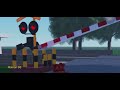Kompilasi Perlintasan Kereta Api Di Game Roblox