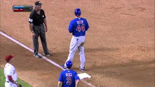 2013/07/23 D-backs turn double play