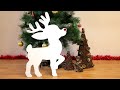 Олень из картона своими руками / DIY / Cardboard deer