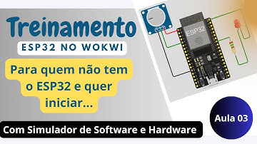 Simulando o ESP32 e variáveis analógicas no WOKWI.