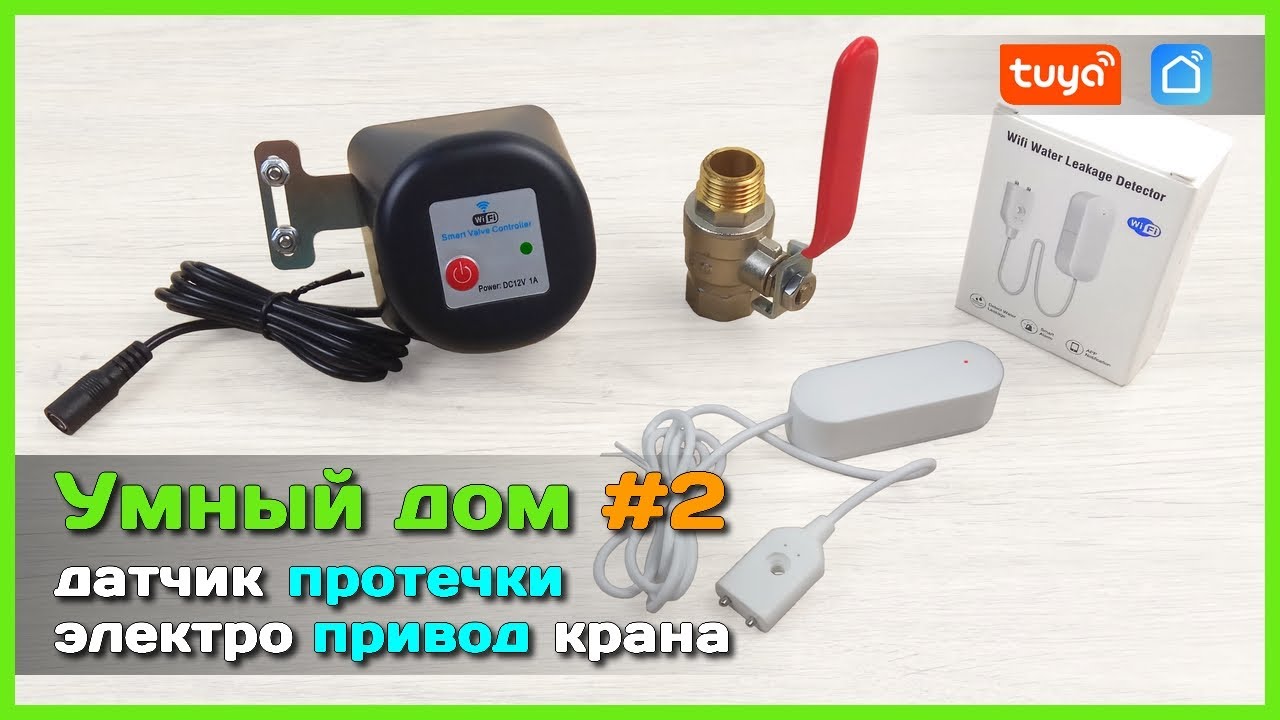 📦 Умный дом с  #2 - Защита от ПРОТЕЧКИ воды Wi-Fi Tuya - YouTube