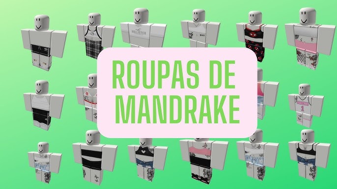 código roupa Mandrake feminina #roblox #shorts 🔥 