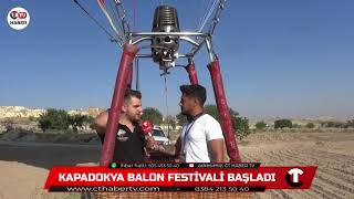 Uluslararası 2. Kapadokya Balon Festivali Başladı