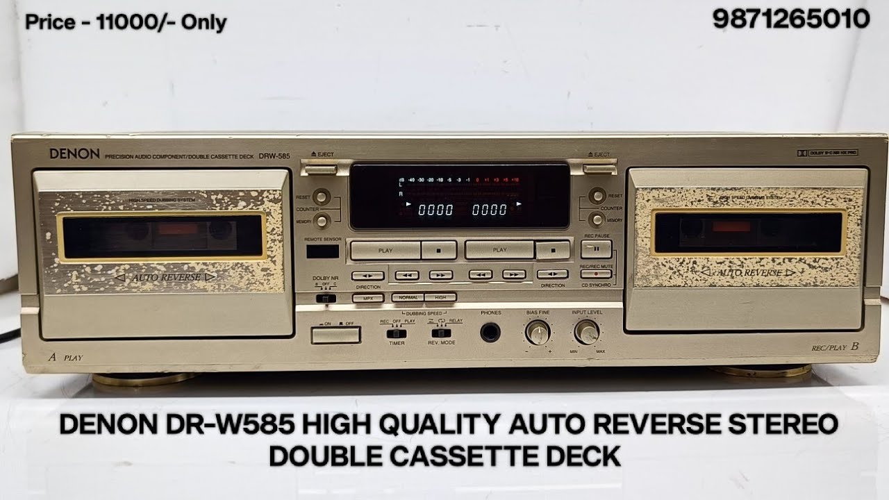 DENON DR-L2 カセットデッキ Denon - DR-L2: デノン Cassette Den