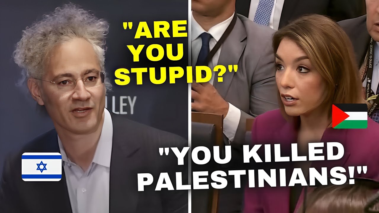Anti-Israel Heckler Challenges Alex Karp on Gaza, and Gets Absolutely DESTROYED!
