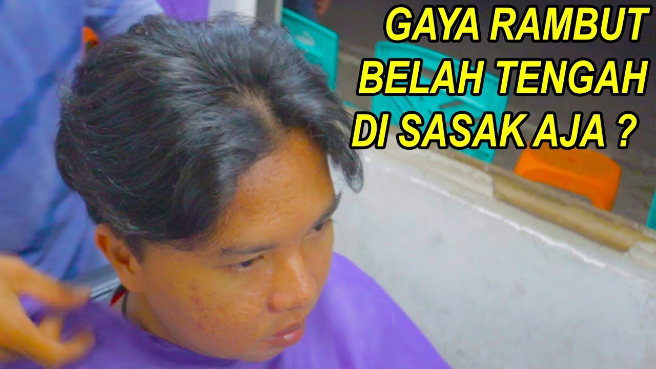 Gaya Rambut Pria Pendek Belah Tengah Terbaru | Cahunit.com
