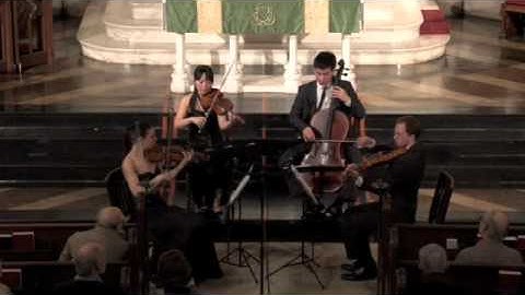 Attacca Quartet plays Haydn Op. 71 no. 1 -- Third Movement