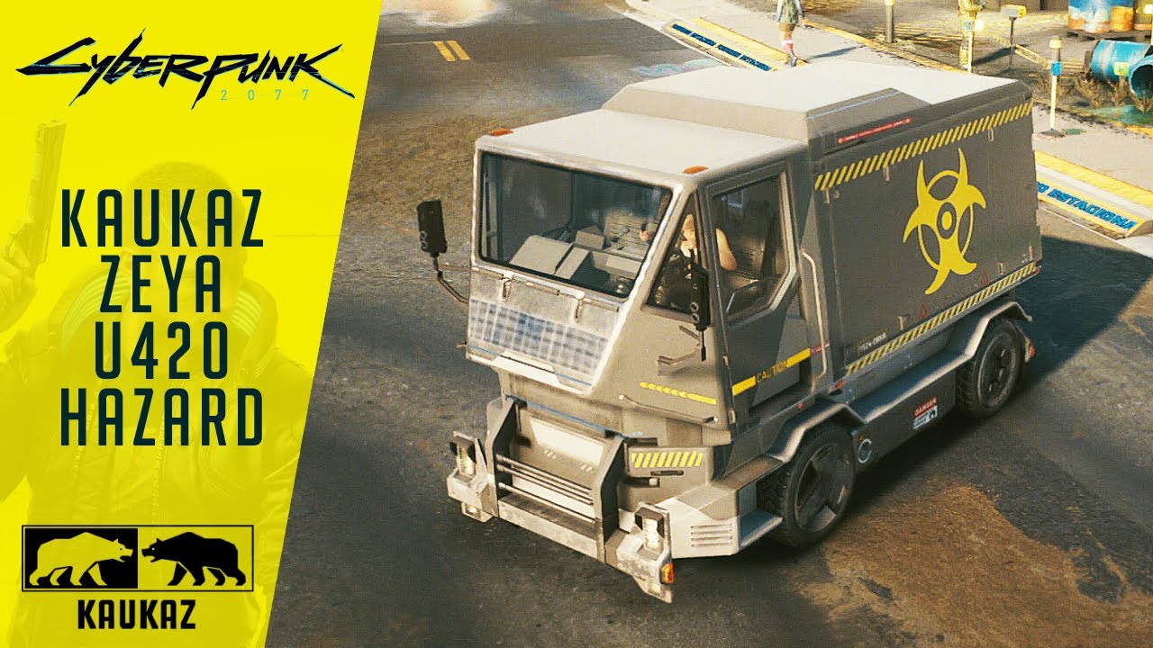 Cyberpunk 2077 - Kaukaz Zeya U420 - Hazard - YouTube